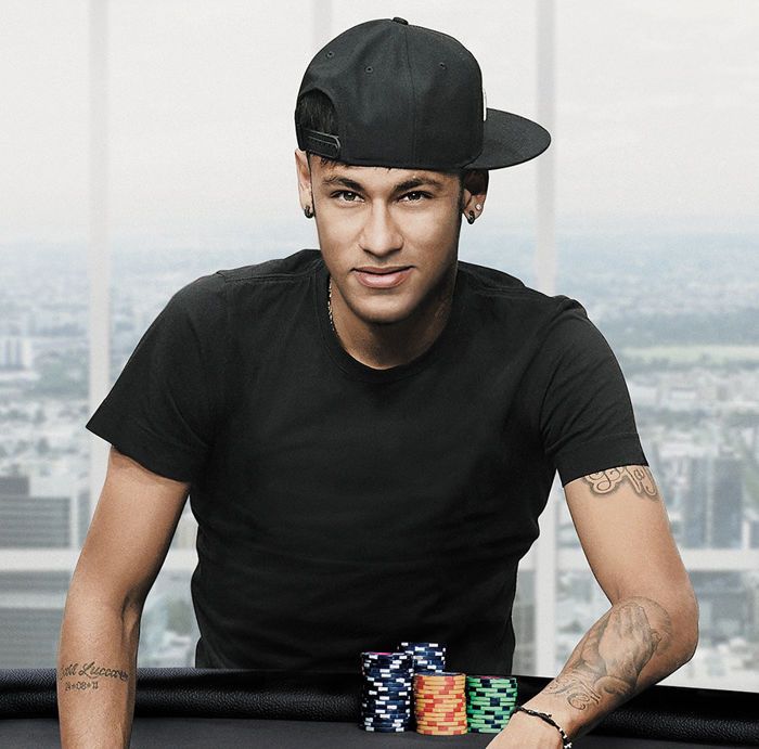 La estrella brasileña Neymar Jr. ficha por PokerStars 101