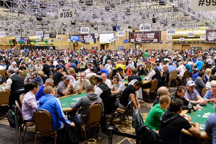 La salle du Rio à Las Vegas où se déroulent les WSOP 