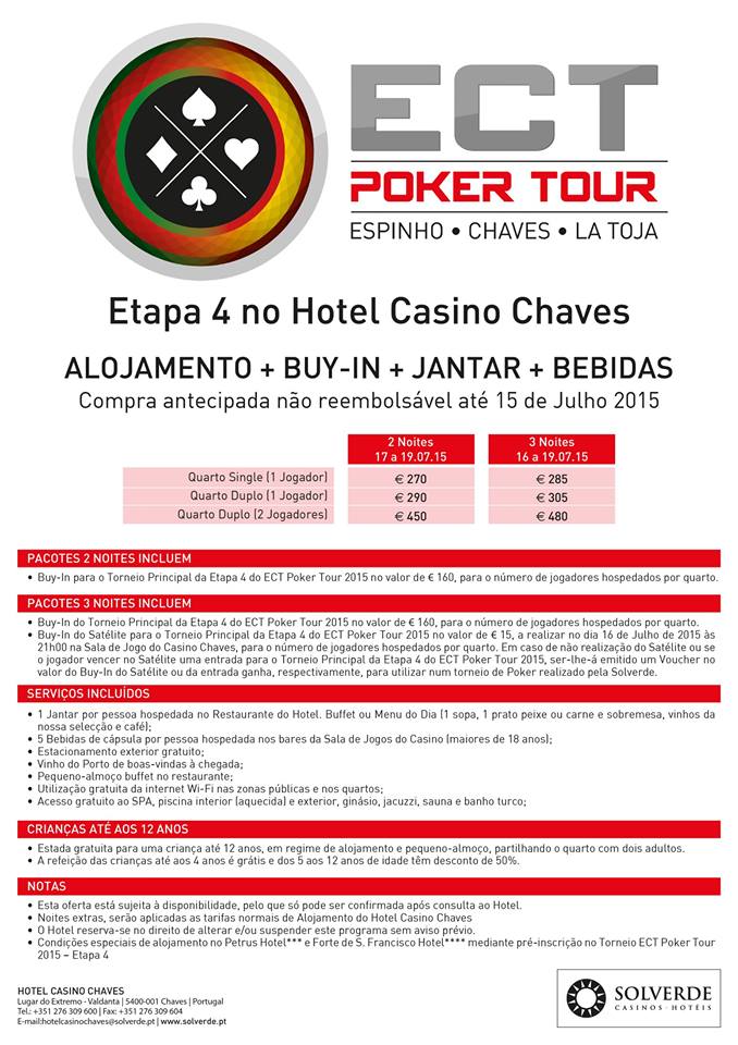 Etapa 4 ECT Poker Tour - Satélites em Chaves e Espinho! 102