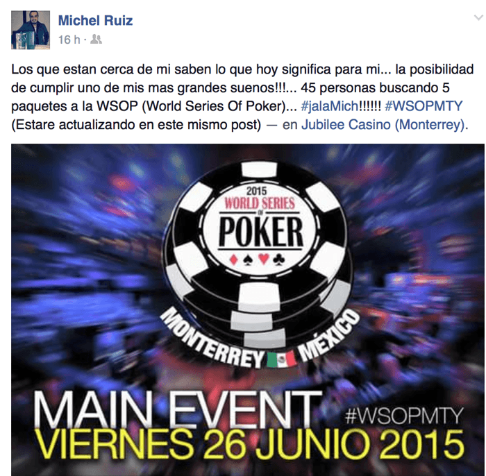 Ya esta definida la mesa final para el satélite de la WSOP en el Jubilee 102