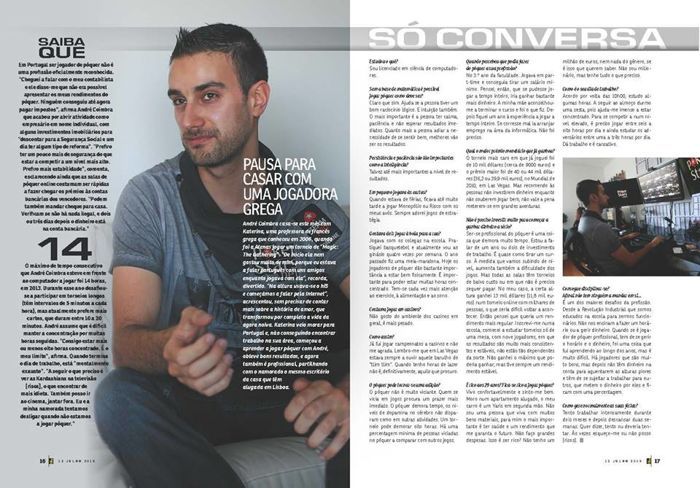 André Coimbra em Entrevista na Revista J 102
