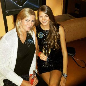 Sofia Lövgren and Jackie Glazier in Las Vegas