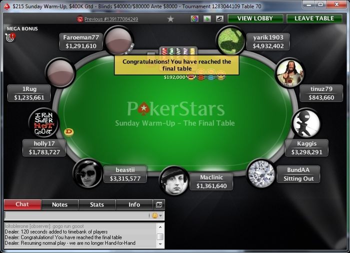 Sunday Recap - "EmielsonNL" eindigt als tweede in Sunday Million voor 2.344! 101