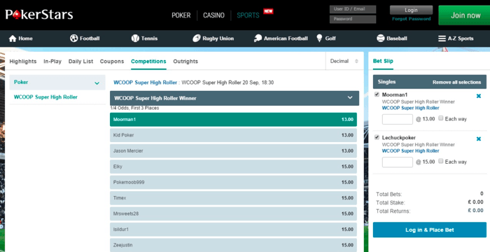 High Stakes Revealed - Hoeveel hebben de WCOOP .000 prospects online en live verdiend? 101