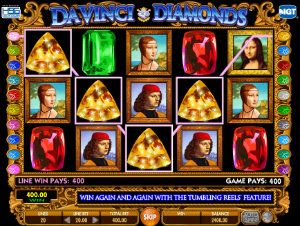 Online slots?Da Vinci Diamonds