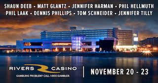Poker Night in America Headed to Pittsburgh's Rivers Casino from November 20-23 102