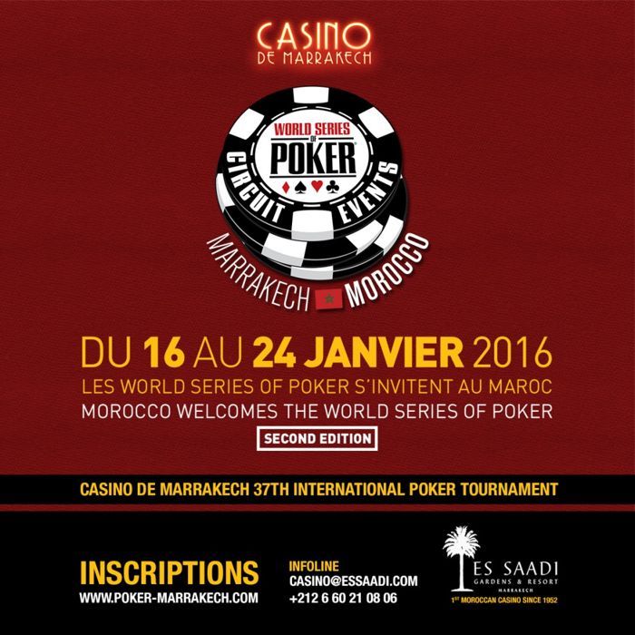 WSOP Circuit : Retour au Casino Es Saadi de Marrakech en janvier 2016 101