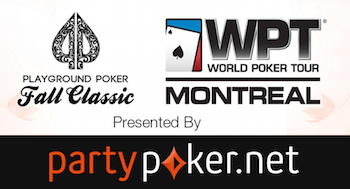 The partypoker.net WPT Montreal Main Event Kicks Off Friday and Runs Through Nov. 19 101