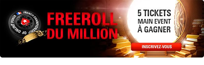 PokerStars : Le Freeroll du Million 101
