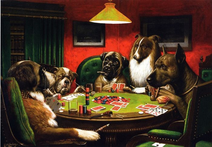 Mus Criticism Towards Faimoasa pictura "Poker Game" a fost vanduta la licitatie cu 650.000$ |  PokerNews