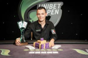 Quentin Lecomte at the Unibet Open