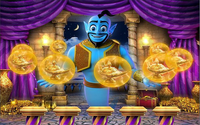 Win up to 2,214,014 at Genie Jackpot