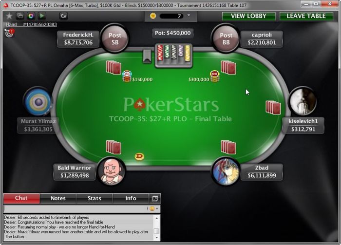TCOOP Recap (8) - Freerk "FrederickH." Post wint Event #35 voor .000! 103