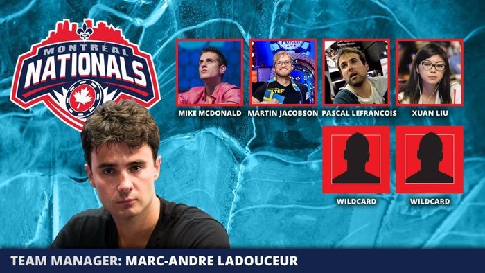 Global Poker League: Conhece os Montreal Nationals 101
