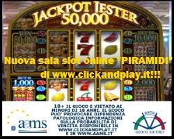 Il Casino’ Di Venezia On Line Apre La Nuova Sala Slot Piramidi 101