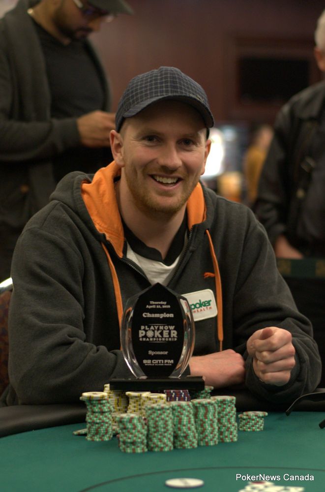 Eric Johnson won the second event of the PlayNow Poker Championship