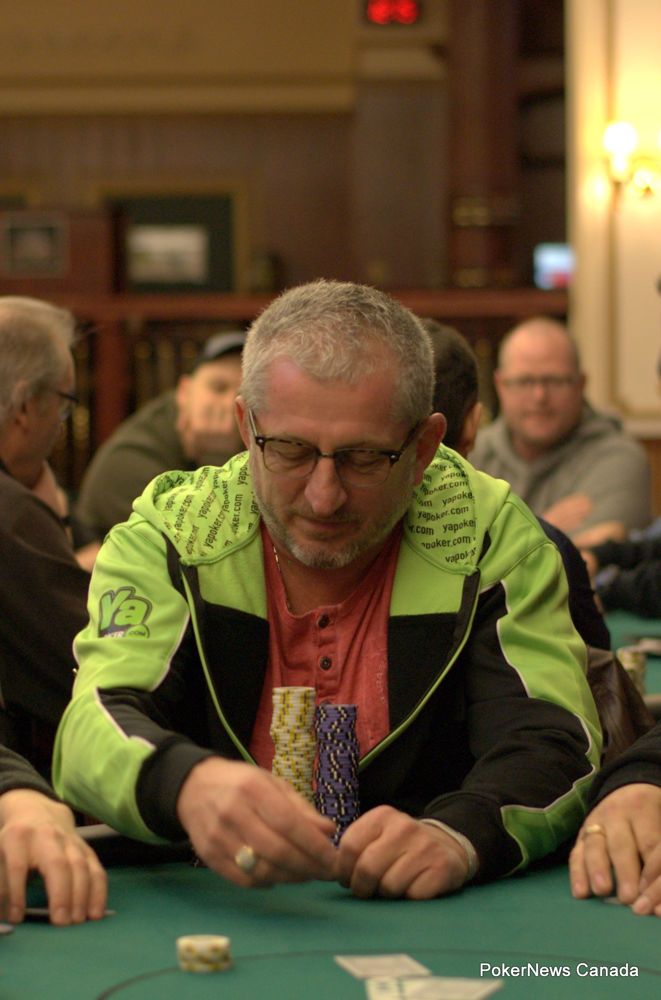 Ron Lauzon finished sixth in the PlayNow Poker Championship Main Event.
