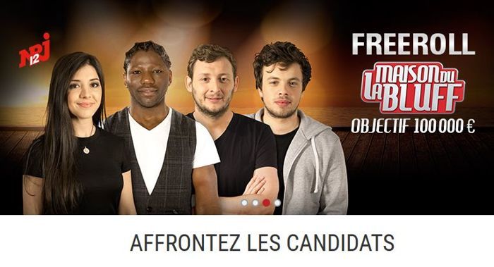 Freeroll : Défiez les candidats de La Maison Du Bluff le 25 avril (10.000€ GTD et... 101