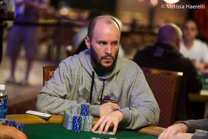 Mike Leah at the World Series of Poker.