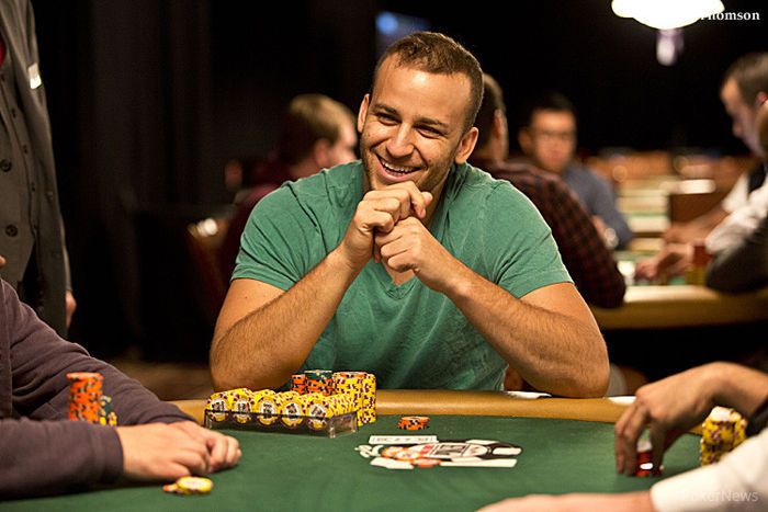 Sorel Mizzi at the World Series of Poker.