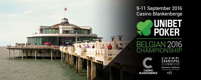 Unibet organiseert Unibet Belgium Poker Championship 2016 van 9-11 september in Casino... 101