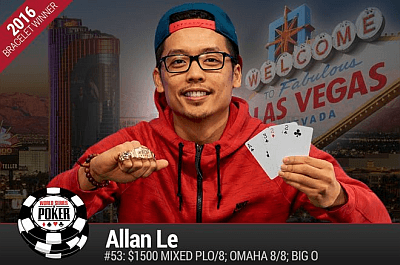 WSOP 2016: Narukvice Osvojili Allan Le i Andrew Lichtenberger 101