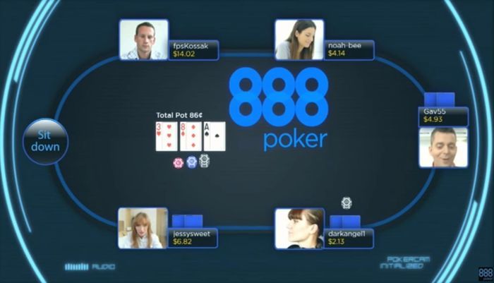 Playing with PokerCam on 888Poker to Benefit Your Game 101