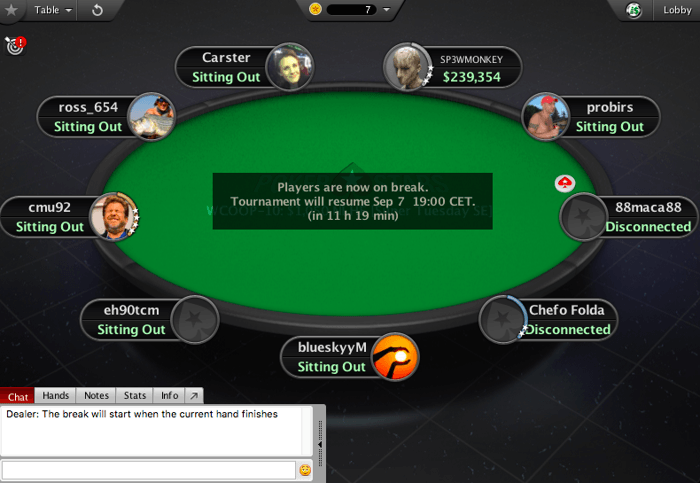 WCOOP 2016 - Recap Dag 3: Van der Fluit bij laatste 10 Single Draw Championship 105
