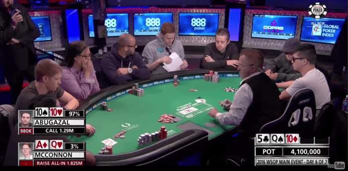 What Do the Rules Say About Using a Push/Fold Chart at the World Series of Poker? 102