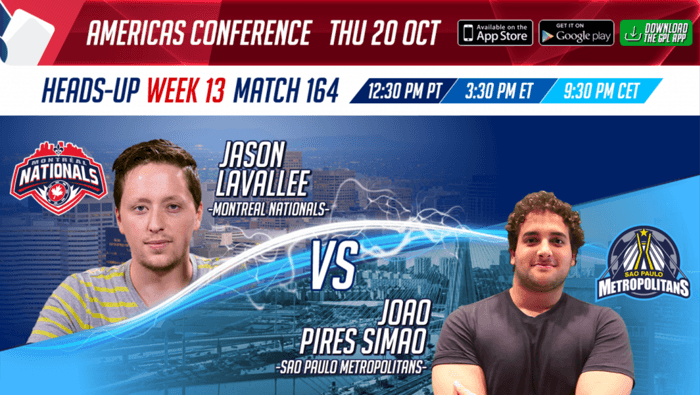 GPL Week 13 HU match Jason Lavallee vs Simao