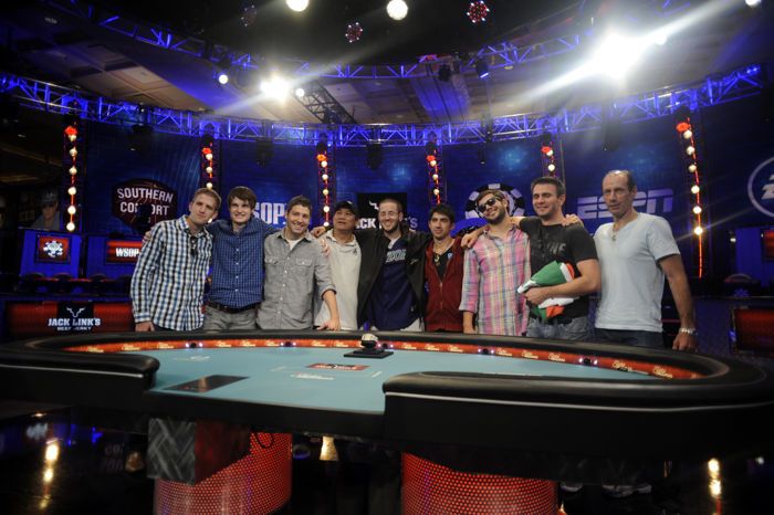 2012 WSOP Main Event Final Table Octo-Nine