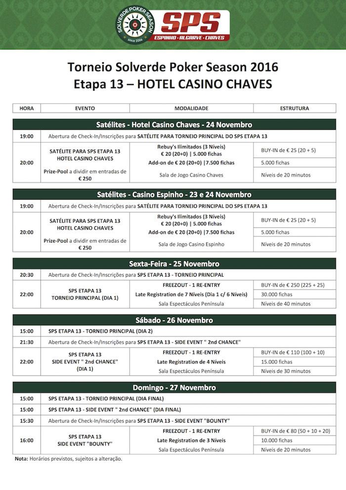 Etapa #13 Solverde Poker Season de 25 a 27 de Novembro em Chaves 102