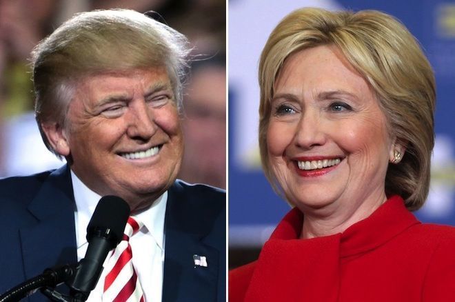 Donald Trump e Hillary Clinton