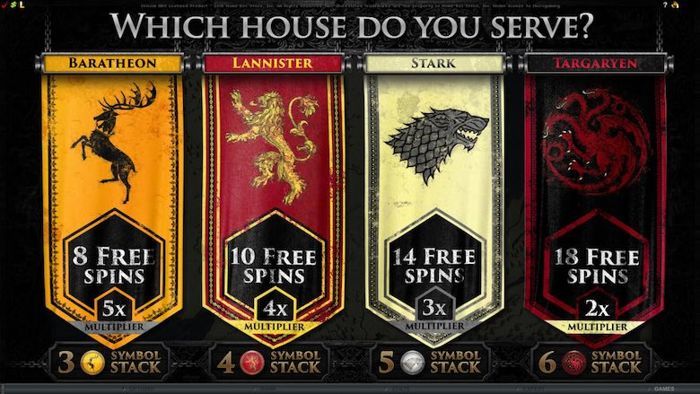 Game of Thrones Free Online Game for Real Money
