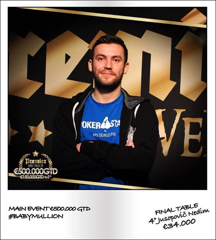 Miroslav Opojevlić Osvojio Treće Mesto na Baby Million Main Eventu 102