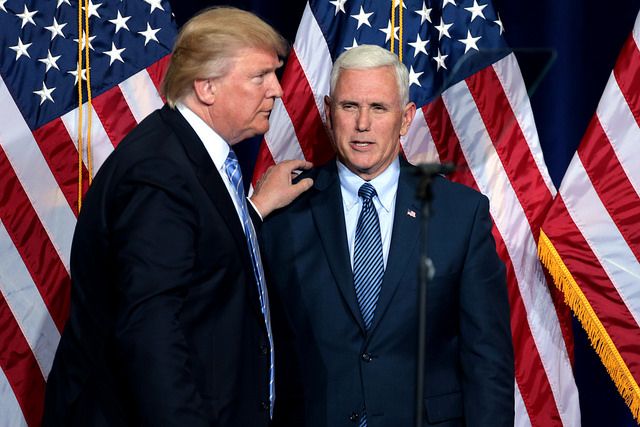 Donald Trump and Mike Pence