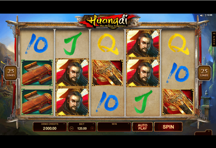 New Slots game: Huangdi the Yellow Emperor by Microgaming