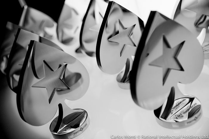 PokerStars Championship trophies