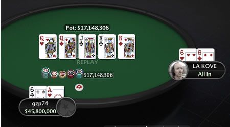 TCOOP Recap (7) - Pascal "pistecaloze" Vos wint .404,08 met derde plaats in Event #36 103