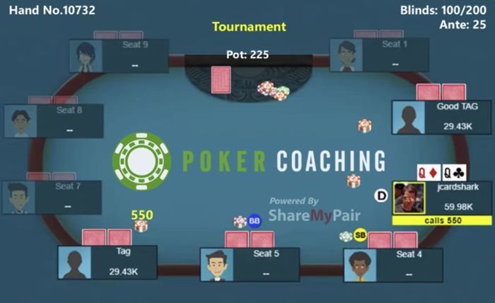 Poker Coaching with Jonathan Little: Pocket Queens vs. Two Opponents 101