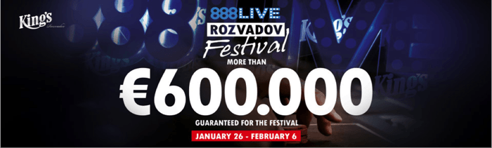 888live Rozvadov: Nadi Yusuf Leads 49 Players from Final Flight of Opening Event 101