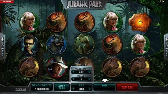 Free Vegas Slots: Jurassic Park