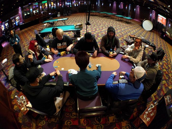 2017 Winter Super Stack Main Event final table