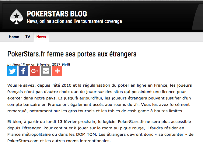 PokerStars.fr Fecha Portas a Estrangeiros a 13 de Fevereiro 101
