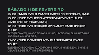 Nuno Andrade Lidera Dia 1 Main Event Planet Earth Poker Tour Estoril 101