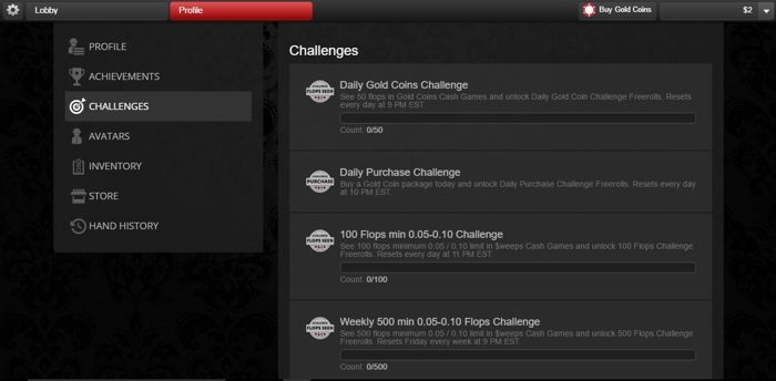 Global Poker Challenges