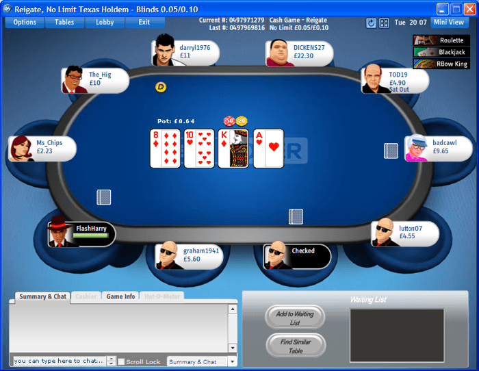 Sky Poker screenshot