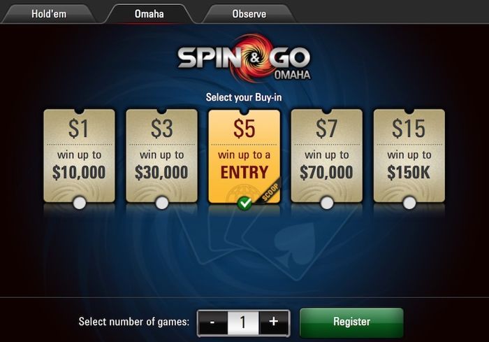 Looking for Action and Edges in PokerStars' Pot-Limit Omaha Spin & Gos 101