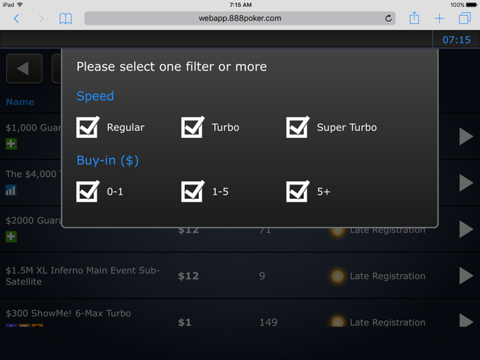 How To Play Poker On the Go with 888poker's App 111