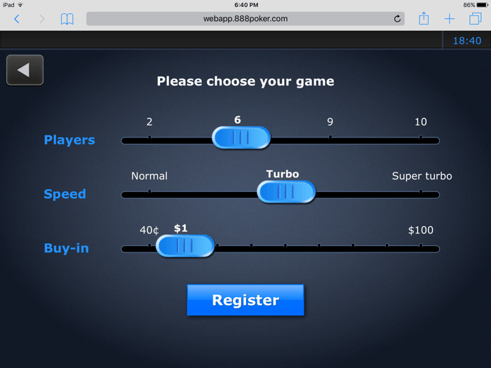 How To Play Poker On the Go with 888poker's App 108